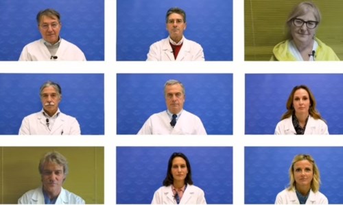 Un frame del video a sostegno della campagna vaccinale promossa da Regione Lazio e ospedale Bambino Gesù