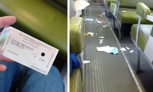 La replicaSporcizia sul treno Rogliano-Cosenza, risponde FdC: «Si è trattato di atti vandalici, noi siamo parte lesa»