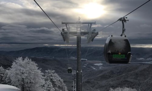 La cabinovia di Lorica (foto pagina Facebook di Lorica Ski Area)