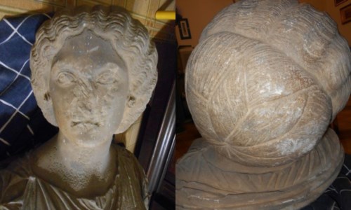La scopertaReggio Calabria, busto di epoca romana torna alla luce dopo lavori in un antico palazzo