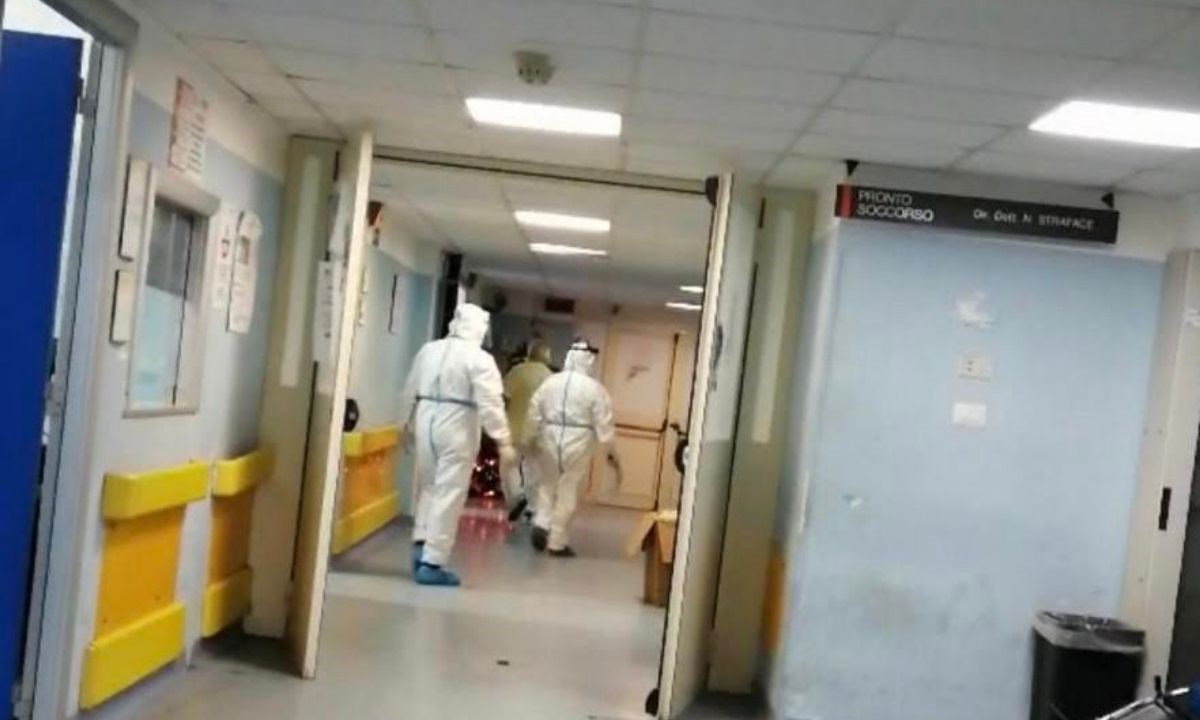 Il pronto soccorso dell’ospedale 