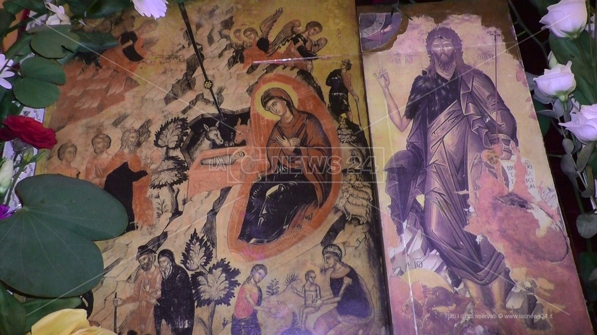 Madonna con Bambini e Re Magi, Natale Ortodosso per la comunità Georgiana e Slava nella chiesa San Paolo dei Greci di Reggio Calabria