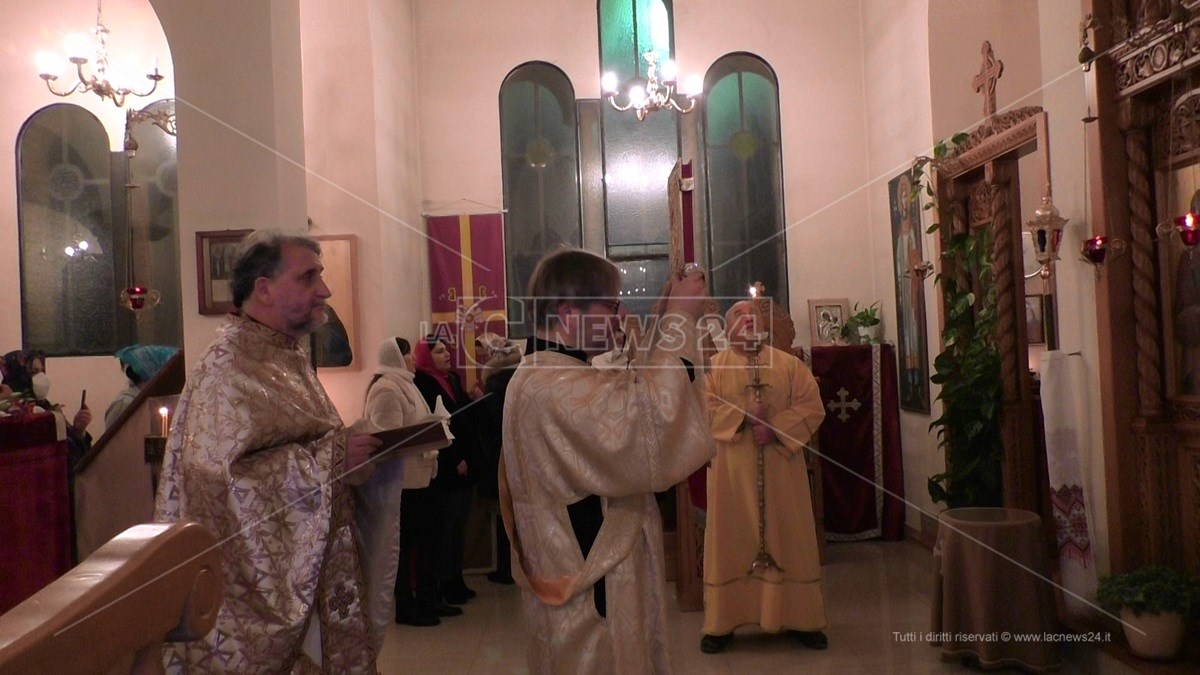 Natale Ortodosso per la comunità Georgiana e Slava nella chiesa San Paolo dei Greci di Reggio Calabria