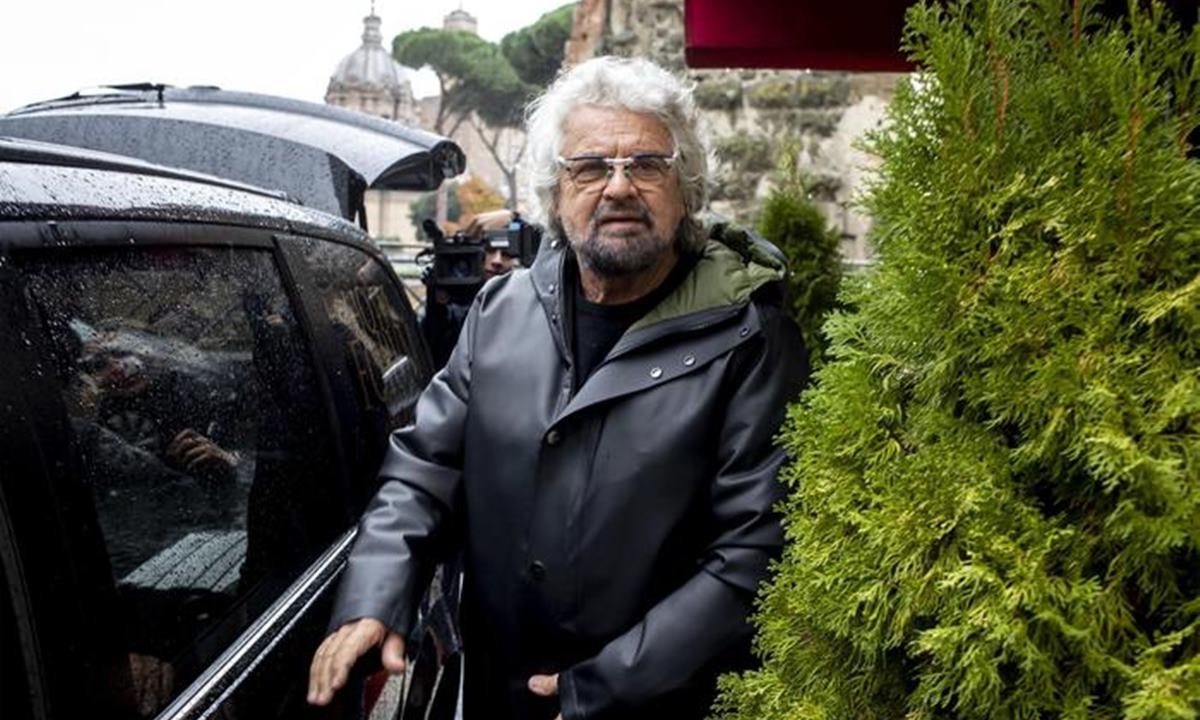 Beppe Grillo (foto Ansa)