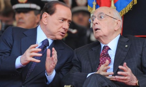 Berlusconi e Napolitano