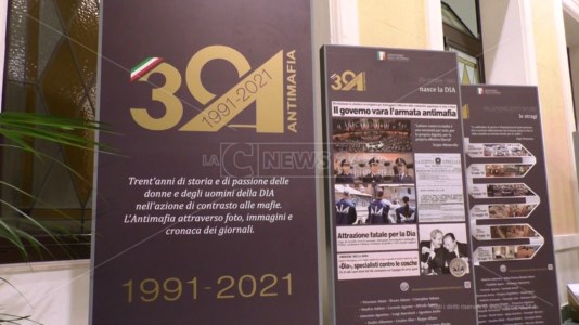 La mostra per i Trent’anni della Dia a palazzo Alvaro a Reggio Calabria