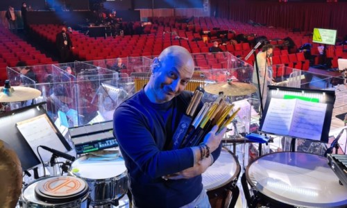 Sanremo 2022La Calabria al festival con le percussioni del Maestro Tarcisio Molinaro
