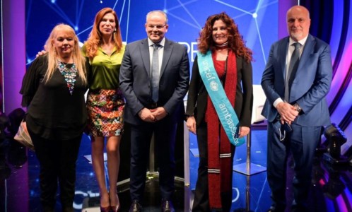 Sanremo: non solo musica ma anche impegno nel sociale per Michele Affidato