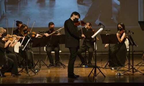 MusicaIl grande cinema raccontato dalle corde di violino di Rimonda incanta Lamezia e Catanzaro