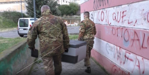 Vaccinazione Esercito al polo sanitario di prossimità Ace di Arghillà Reggio Calabria