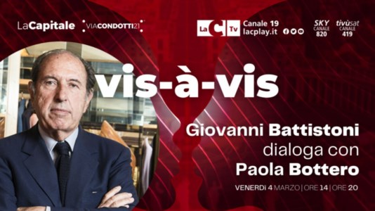 Confronti in tvLaCapitale vis-à-vis, Gianni Battistoni ospite della puntata di venerdì 4 marzo