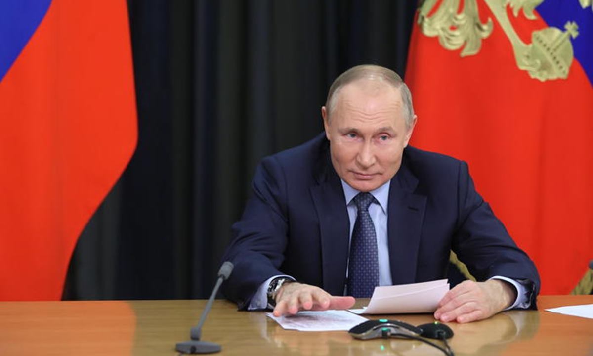 Il presidente russo, Putin (foto ansa)