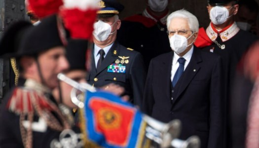 Il presidente Mattarella, foto ansa