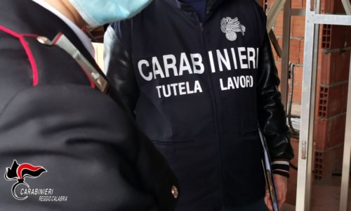 Controlli serratiSicurezza sul lavoro, operazione dei carabinieri nel Reggino: 2 cantieri sospesi e 9 persone denunciate
