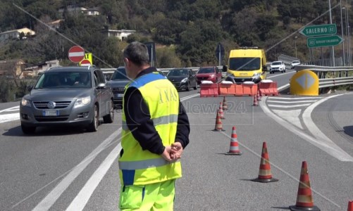 Calabria divisa in dueFrana a Nocera, dopo due giorni riapre domani l’autostrada a una sola corsia