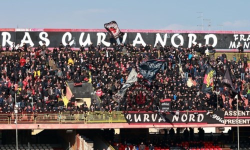 La curva Nord dello stadio Zaccheria di Foggia (foto social)