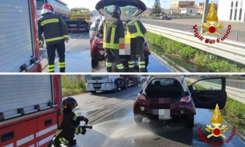 L’impattoIncidente a Crotone, tamponamento a catena sulla 106: coinvolte tre auto