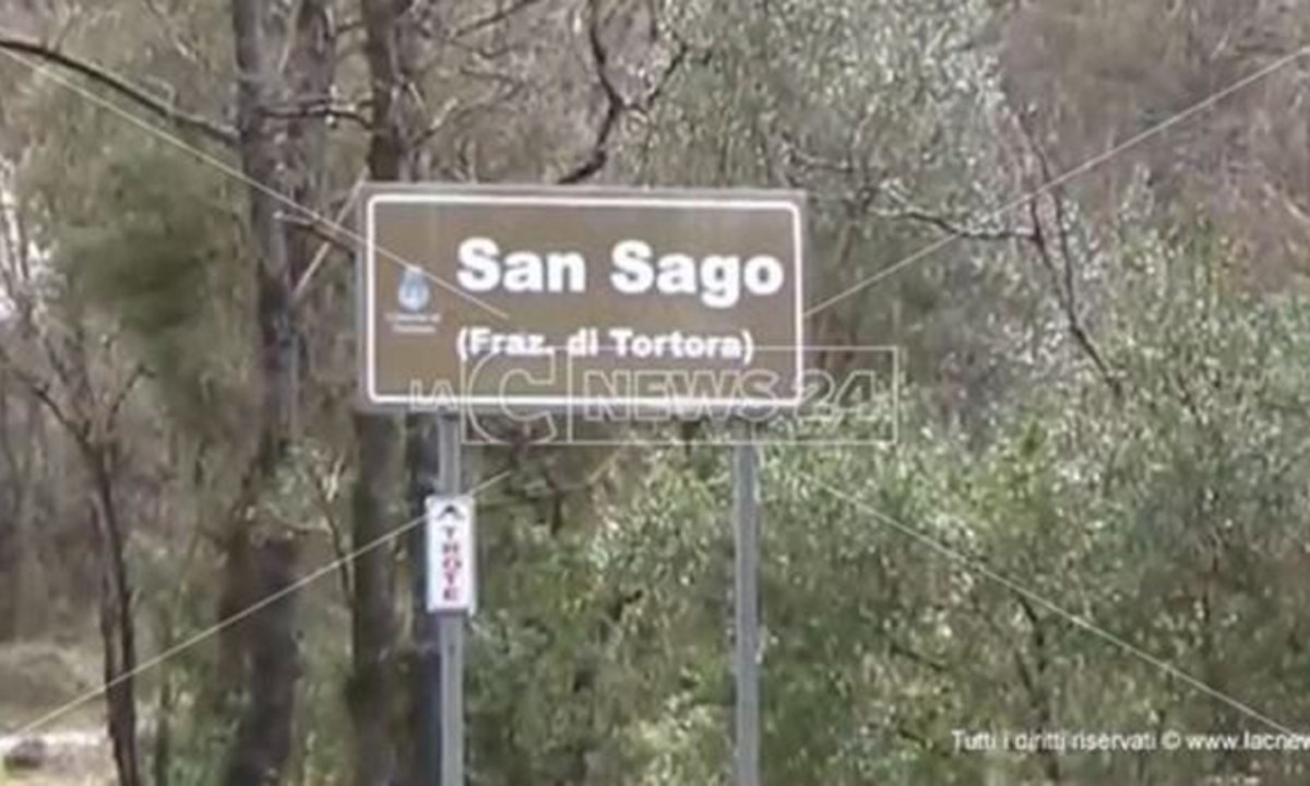 San Sago, la frazione montana di Tortora in cui sorge l’impianto