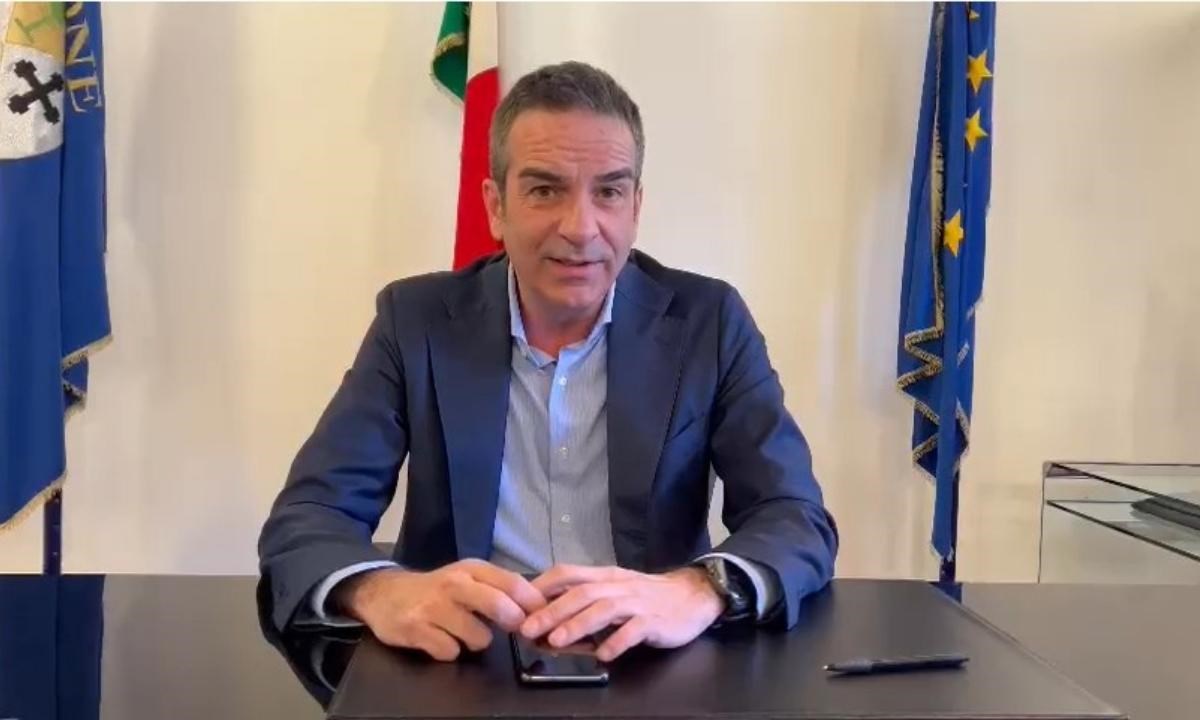 Il governatore della Regione Calabria Roberto Occhiuto