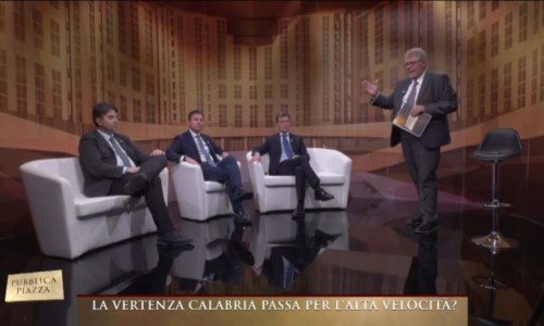 Pubblica PiazzaL’Alta velocità che in Calabria «ci sarà, ma non si vedrà» tra i temi della settima puntata