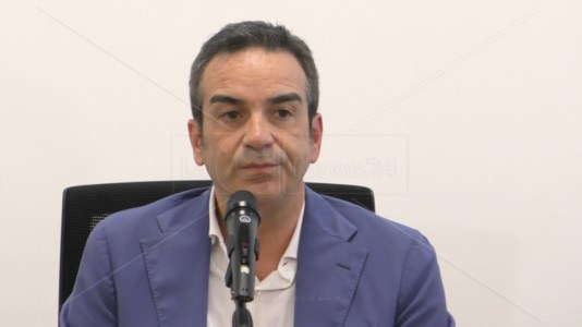 Il governatore della Regione Calabria Roberto Occhiuto