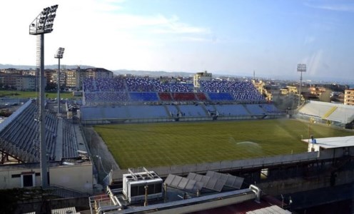 Lo stadio Scida di Crotone