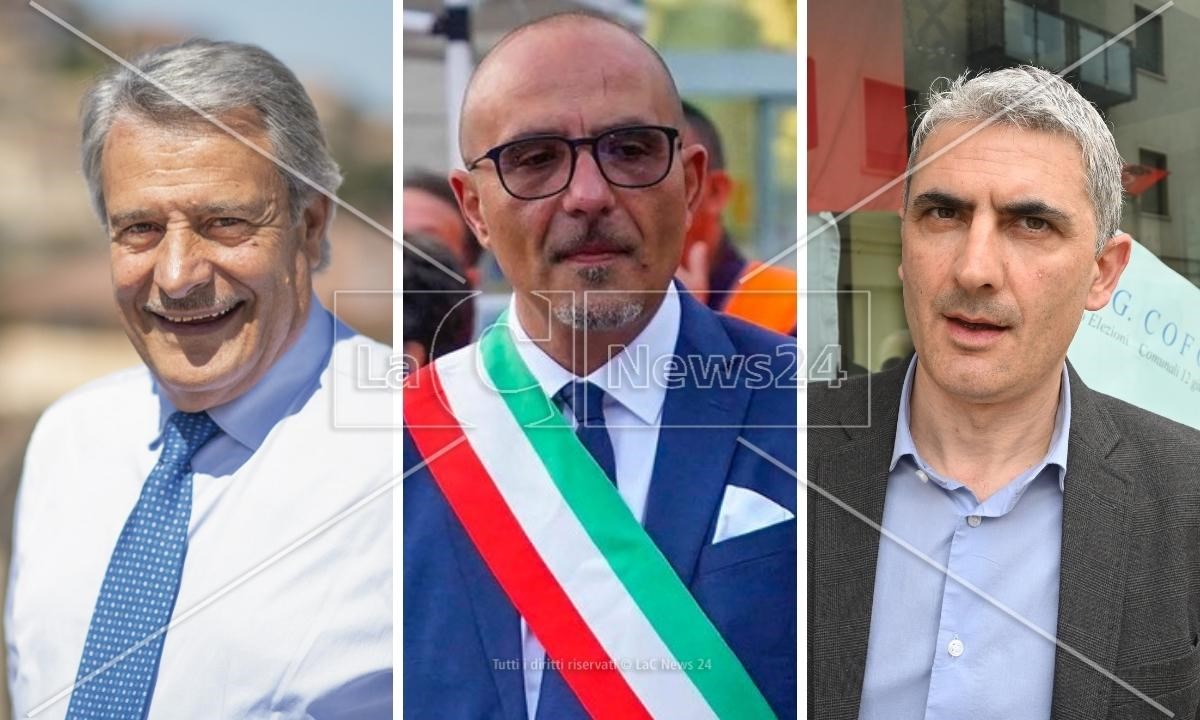 Natale Zanfini, Pino Capalbo e Angelo Giovanni Cofone