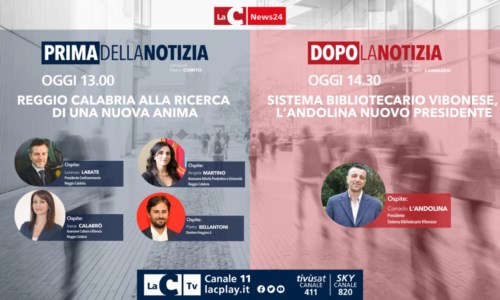 I format di LaCDa Reggio a Vibo, ecco temi e ospiti dell’informazione live di LaC News24 - LA DIRETTA