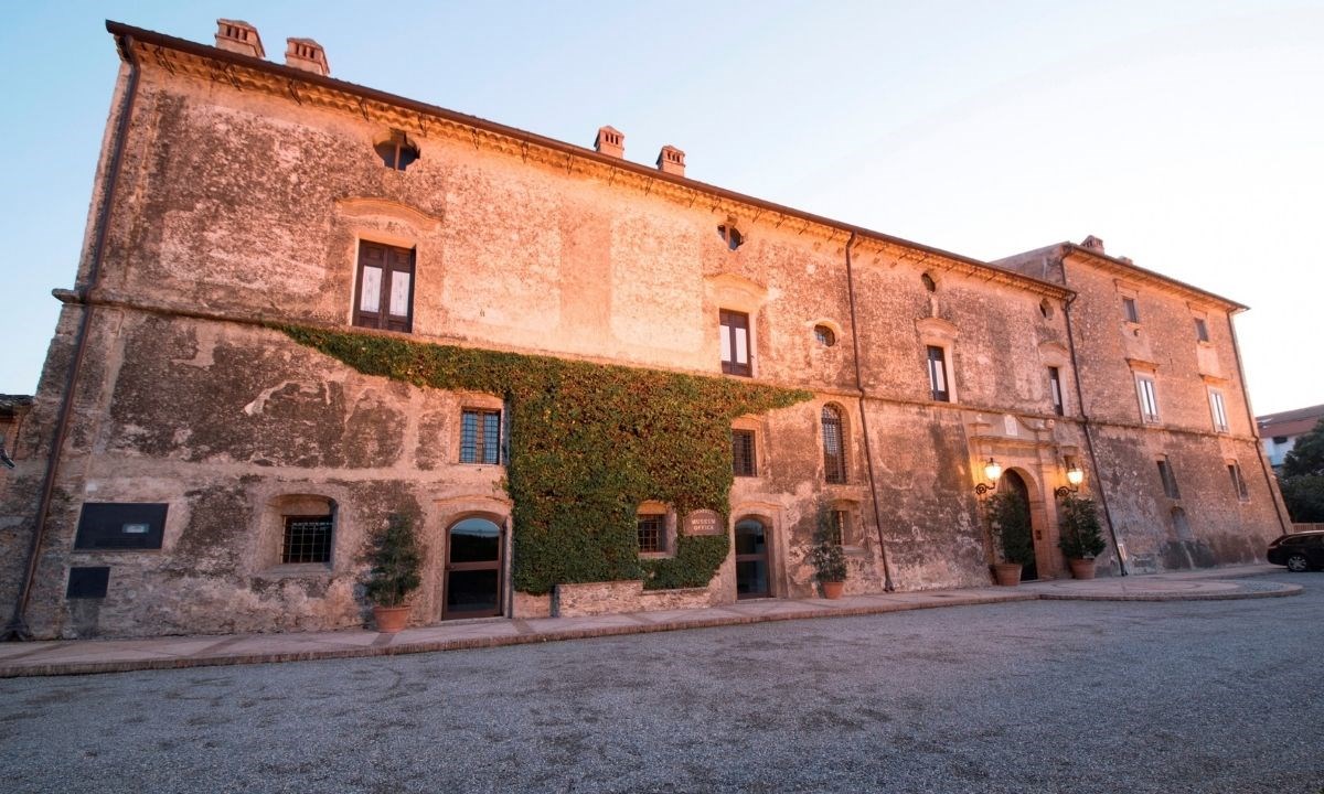 Una veduta di Palazzo Amarelli a Rossano