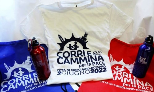 2 giugnoCorri e cammina per la pace, a Corigliano-Rossano tutto pronto per la 31esima edizione dell’evento