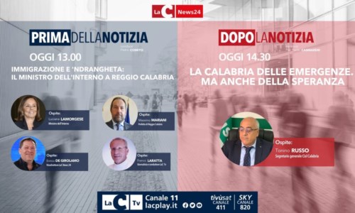 I format di LaCLa Calabria delle emergenze, dalle 13 torna l’informazione live di LaC News24 - DIRETTA
