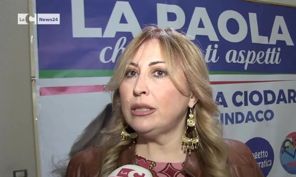 La candidata sindaco Paola Emira Ciodaro