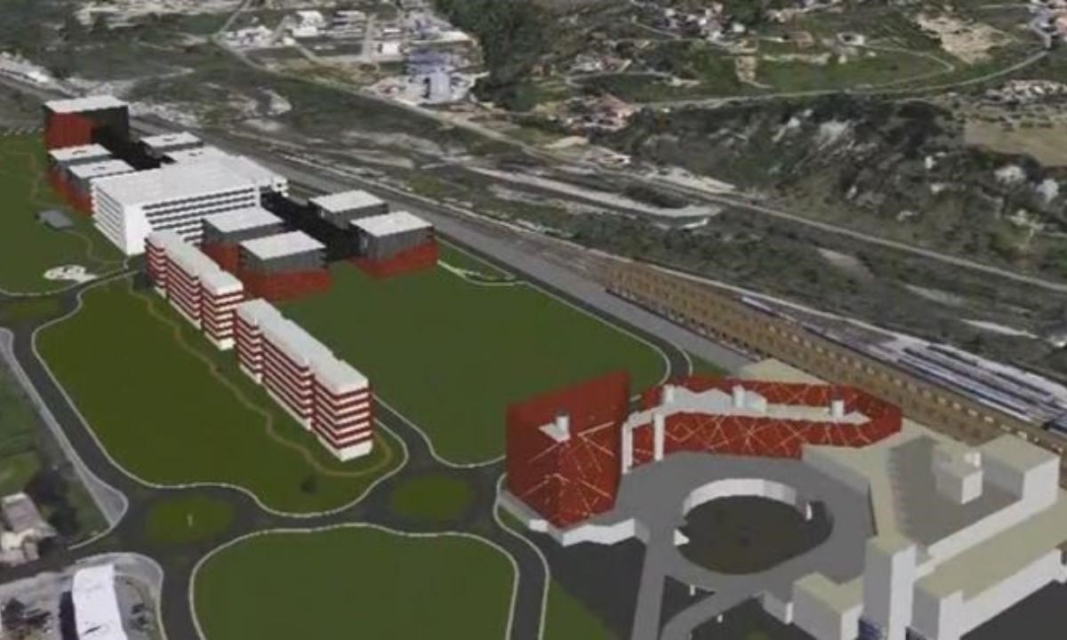 Il progetto del nuovo ospedale di Cosenza