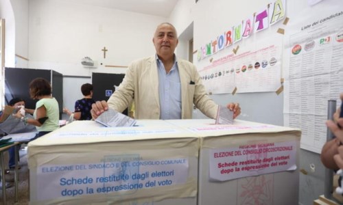 Roberto Lagalla, nuovo sindaco di Palermo (Foto Ansa)