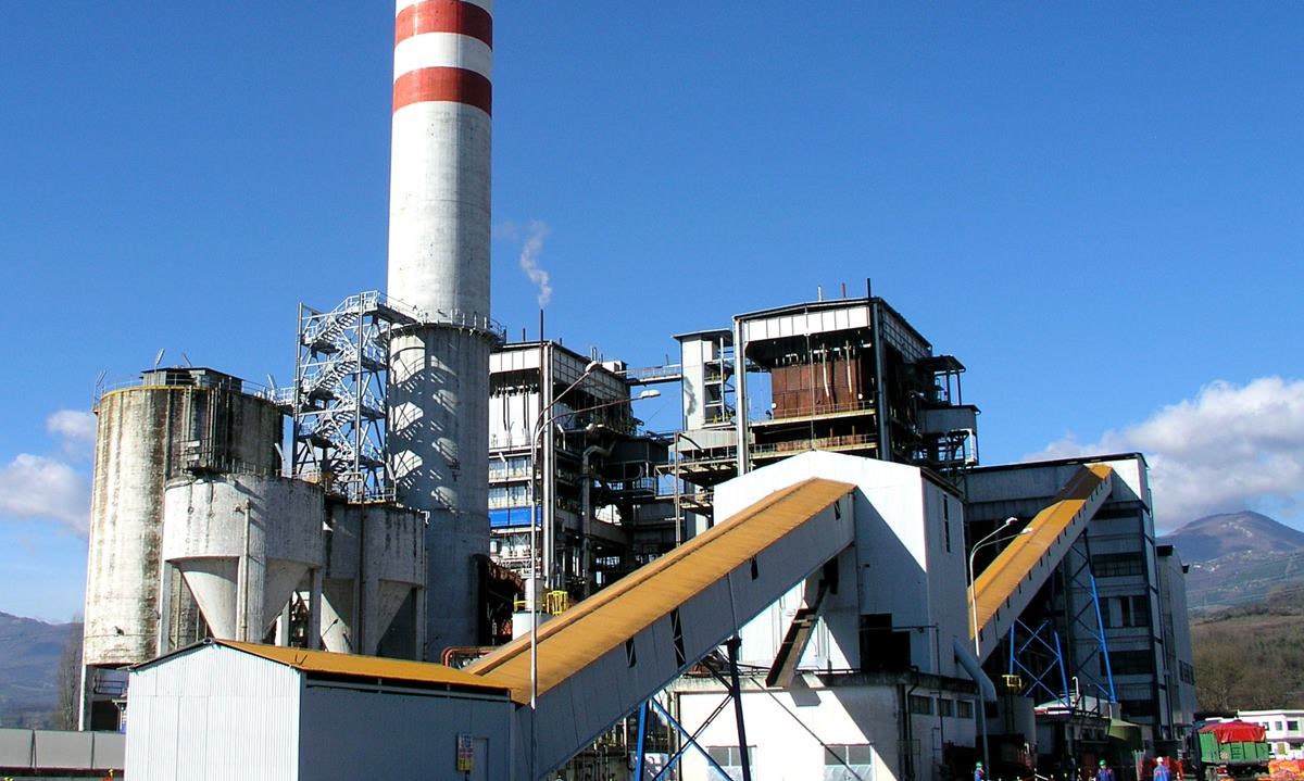 La centrale biomasse di Laino Borgo