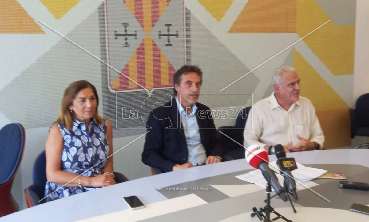 La conferenza stampa di Nicola Fiorita a Catanzaro