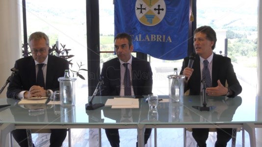 Carlo Bonomi, Roberto Occhiuto e Aldo Ferrara