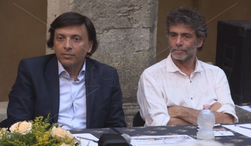 Da sinistra Anton Giulio Grande e Luca Lucini