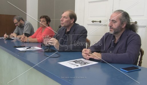 La conferenza stampa ospitata nel palazzo della Provincia di Cosenza