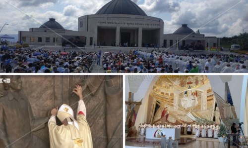 Giornata storicaParavati, è il giorno dell’apertura al culto della chiesa di Natuzza: l’evento in diretta su LaC