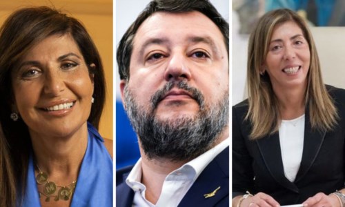 Simona Loizzo, Matteo Salvini e Tilde Minasi