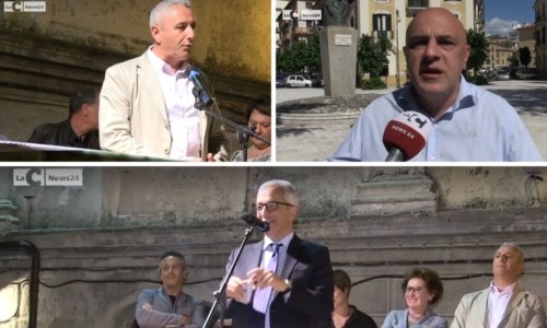 Pino Munno, Francesco De Cicco e Marcello Manna