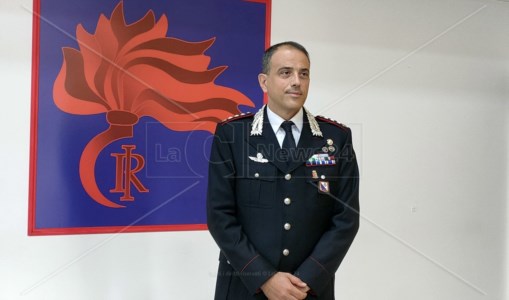 Giuseppe Mazzullo, nuovo comandante Carabinieri Catanzaro