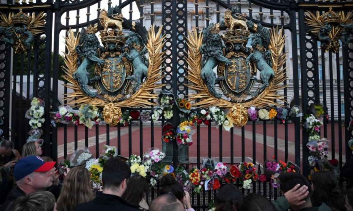 Il cancello di Buckingham Palace