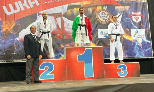 La vittoriaÈ calabrese il campione del mondo di Karate: Rocco Graziano conquista il podio