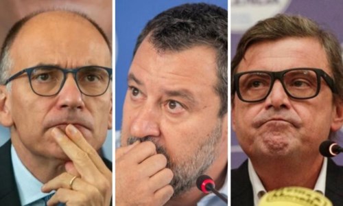 Letta, Salvini e Calenda
