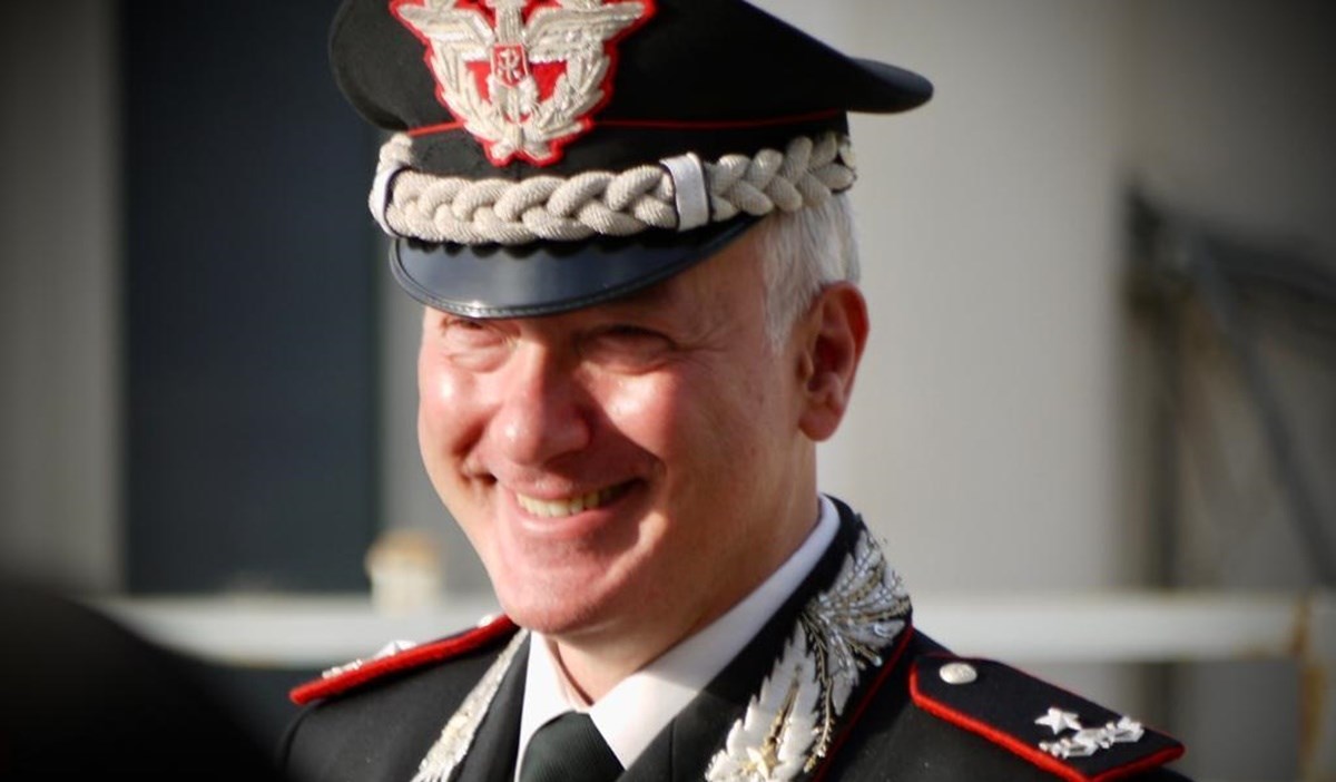 Il comandante della Legione carabinieri Calabria, Pietro Salsano