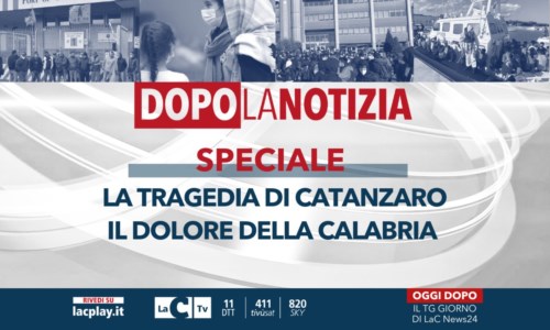 I format di LaCLa tragedia di Catanzaro, il dolore della Calabria: oggi lo speciale a Dopo la notizia - DIRETTA