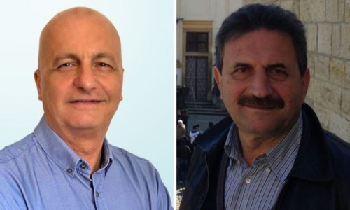 I candidati a sindaco Papalia e Violi
