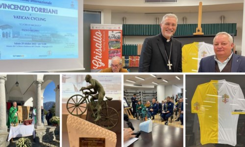 L’eventoCicismo: il Premio Torriano alla Vatican Cycling, la squadra del Papa